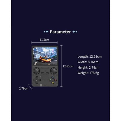 Handheld Game Console Powkiddy X35S – 3.5" IPS RK3566 8hr Battery Bluetooth HDMI