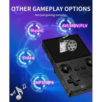 Handheld Game Console Powkiddy X35S – 3.5" IPS RK3566 8hr Battery Bluetooth HDMI