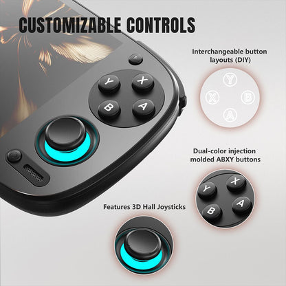 Handheld Game Console Retroid Pocket 5 – AMOLED Retro Emulator Android Gaming