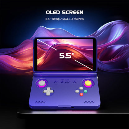 Handheld Game Console Retroid Pocket Flip 2 – 5.5" AMOLED SD865 8GB Android 13 Wi-Fi 6