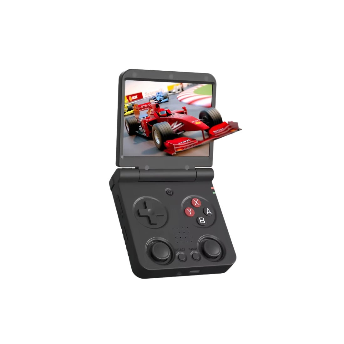Handheld Game Console Miyoo Flip V2 Retro Gaming Clamshell 3.5-inch IPS Dual Joystick HDMI