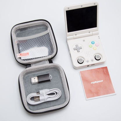 Handheld Game Console Miyoo Flip V2 Retro Gaming Clamshell 3.5-inch IPS Dual Joystick HDMI