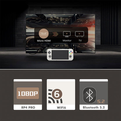 Handheld Game Console Retroid Pocket 4 Pro – IPS Retro Emulator Android Gaming